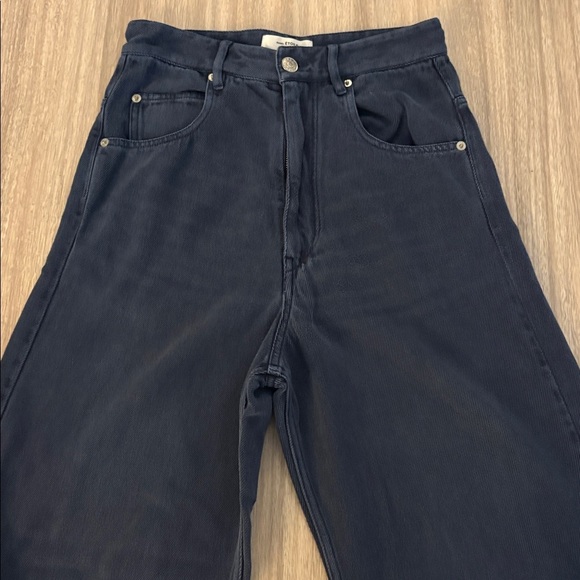 Isabel Marant Etoile Ticosy Trouser Jean FR 34 US 2 Navy Blue - Picture 6 of 11